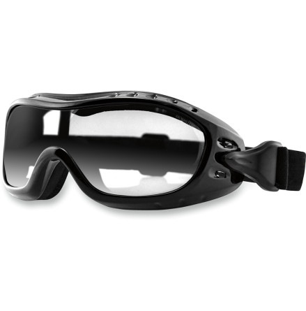 Bobster NIGHT HAWK OTG GOGGLES BLACK LENSES klar eller frgad